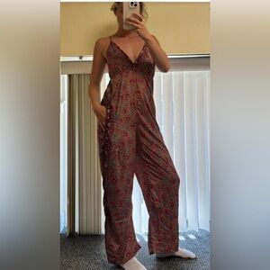 Women's Paisley Jumpsuit